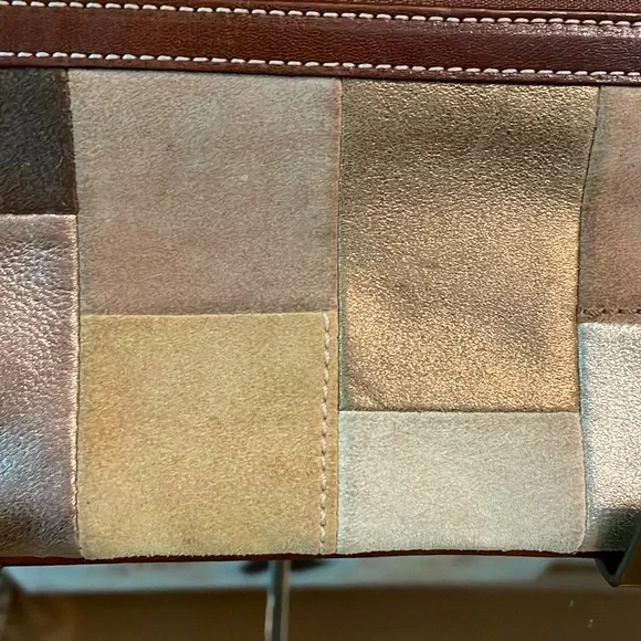 Coach Patchwork Leather Wristlet - Picture 3 of 8